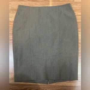 Ann Taylor Classic Brown Pencil Skirt